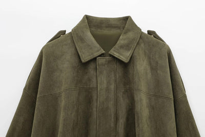 "Zarah" Suede Jacke