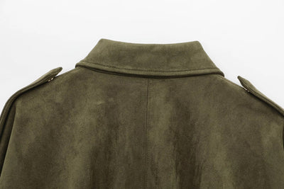 "Zarah" Suede Jacke