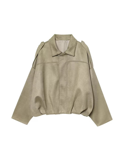 "Zarah" Suede Jacke