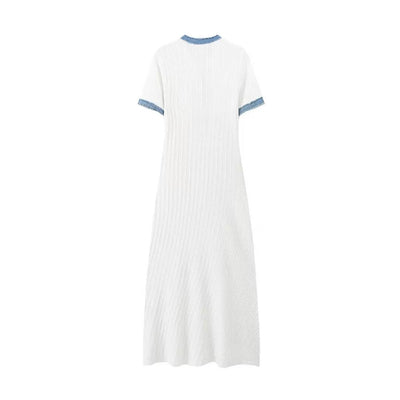 "Blue & White" Sommerkleid