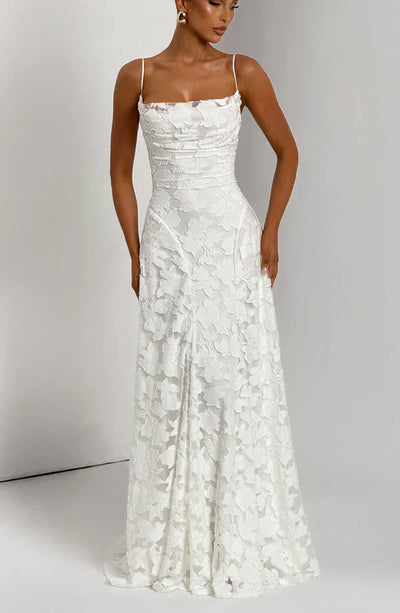 "Floral Lace" Maxikleid